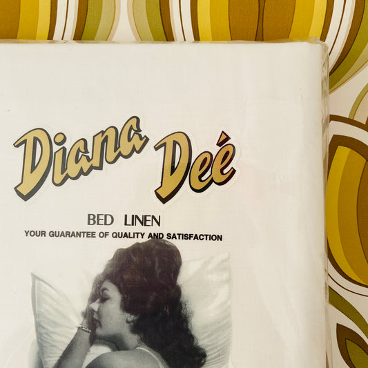 Diana Dee Vintage White Bed Linen SHEET SET