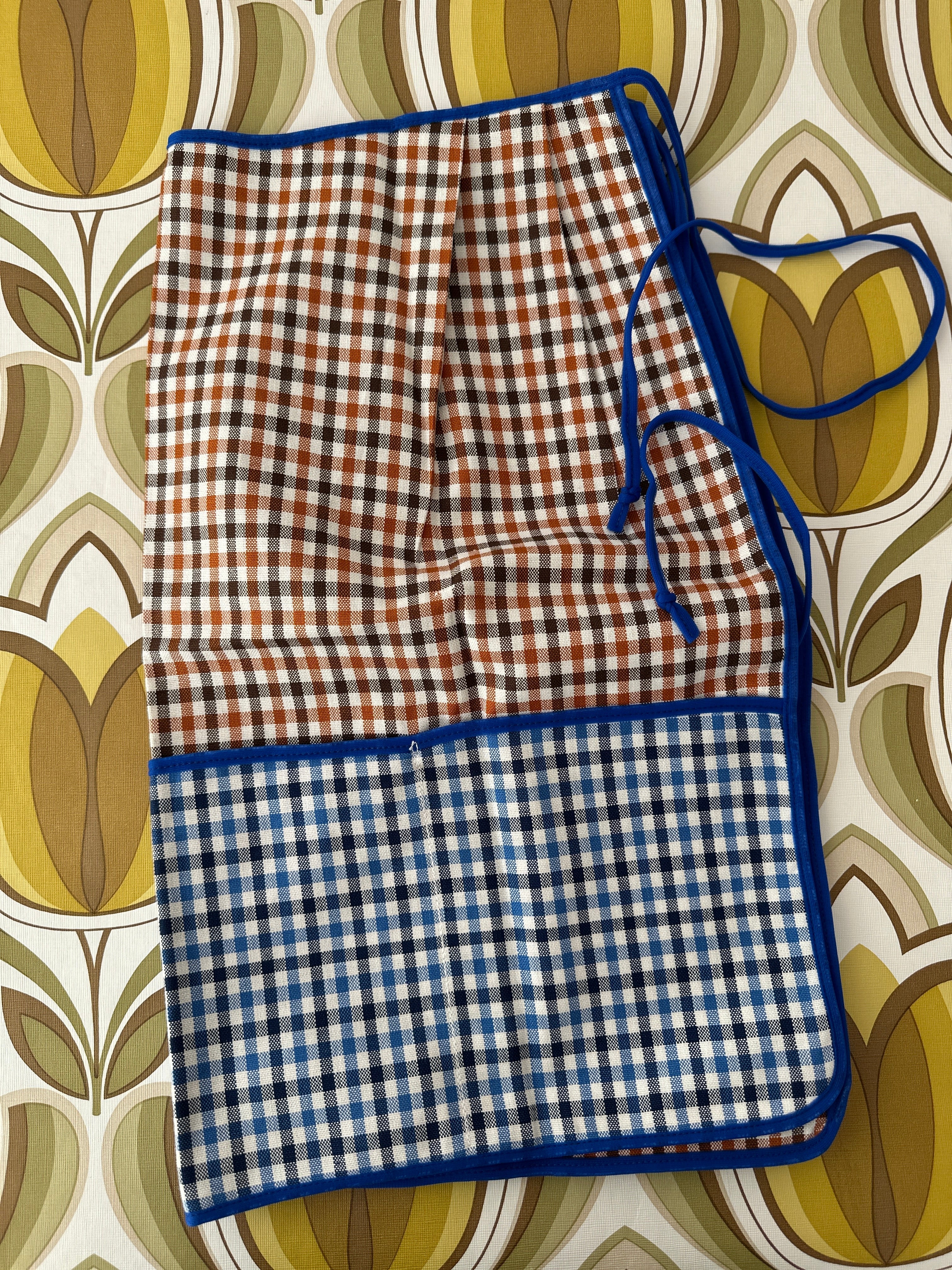 Wonderful UNUSED Handmade Cotton Apron