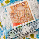 MONTICELLO Sheet Blue UNUSED Vintage Flat Fitted Pillow Case