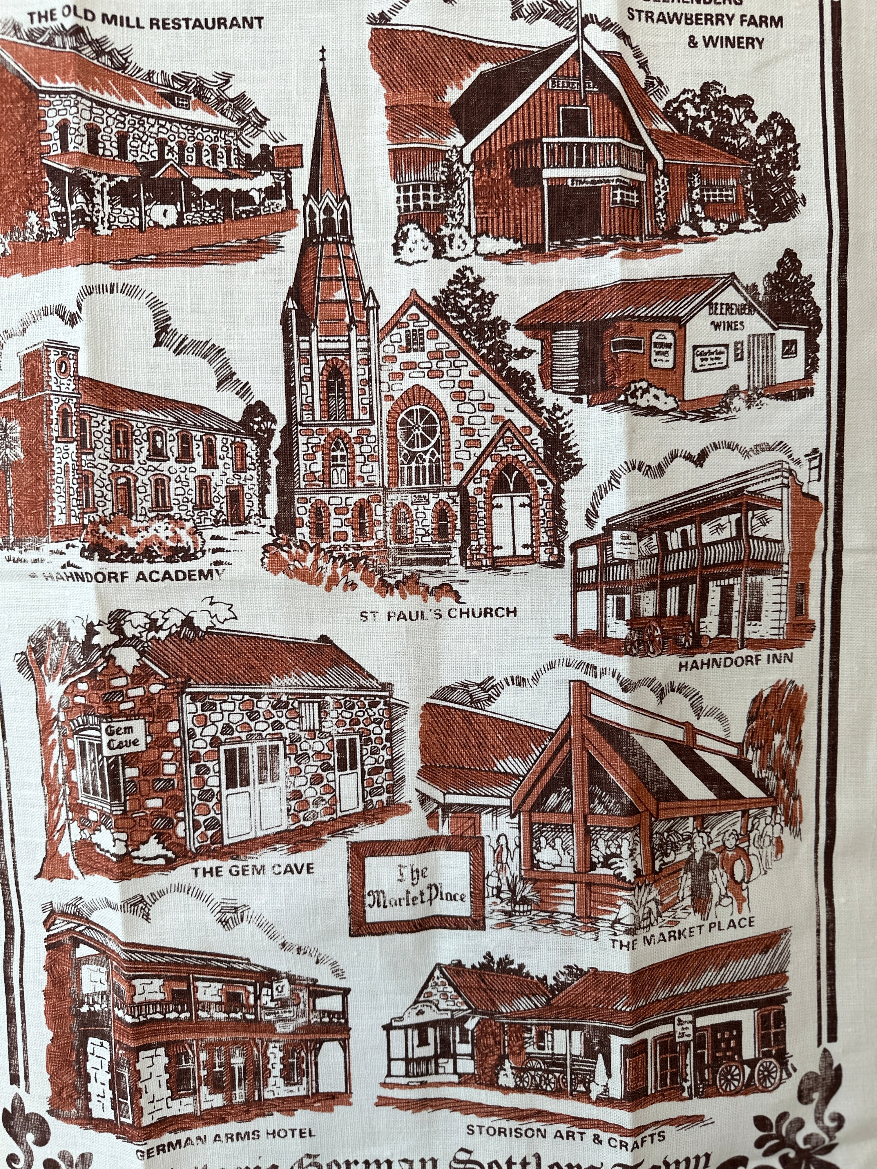 HAHNDORF Linen Collectable Tea Towel