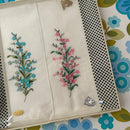 Boxed Embroidered Hankies VINTAGE