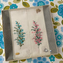 Boxed Embroidered Hankies VINTAGE