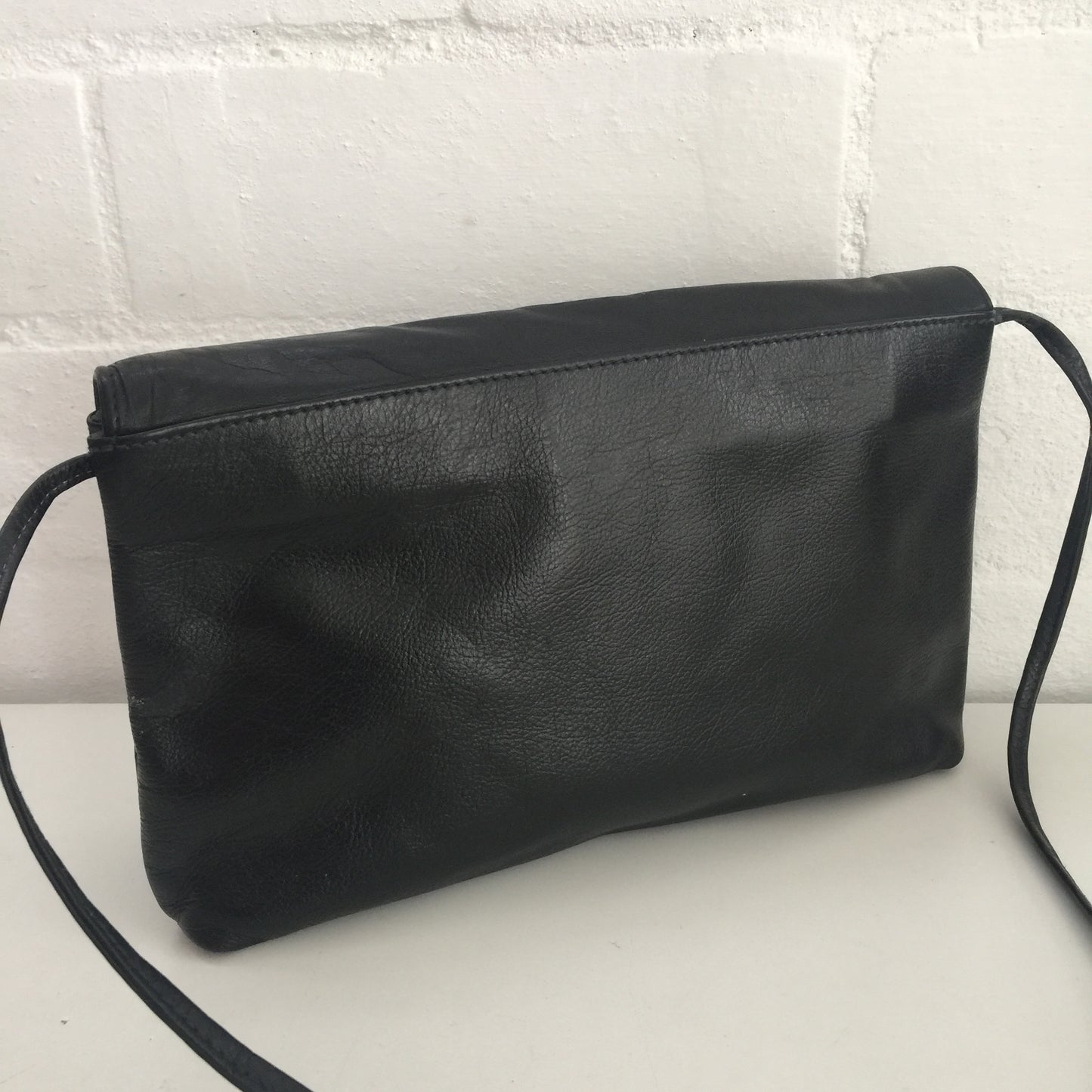 Soft Supple Genuine LEATHER Handbag Vintage Evening Bag