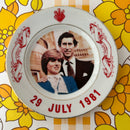 Di & Charles 1981 Display Plate ROYAL