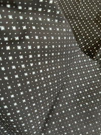 260cms Medium Weight Cotton Black Fabric