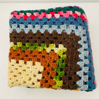 Cute Knitted Blanket Granny Decor