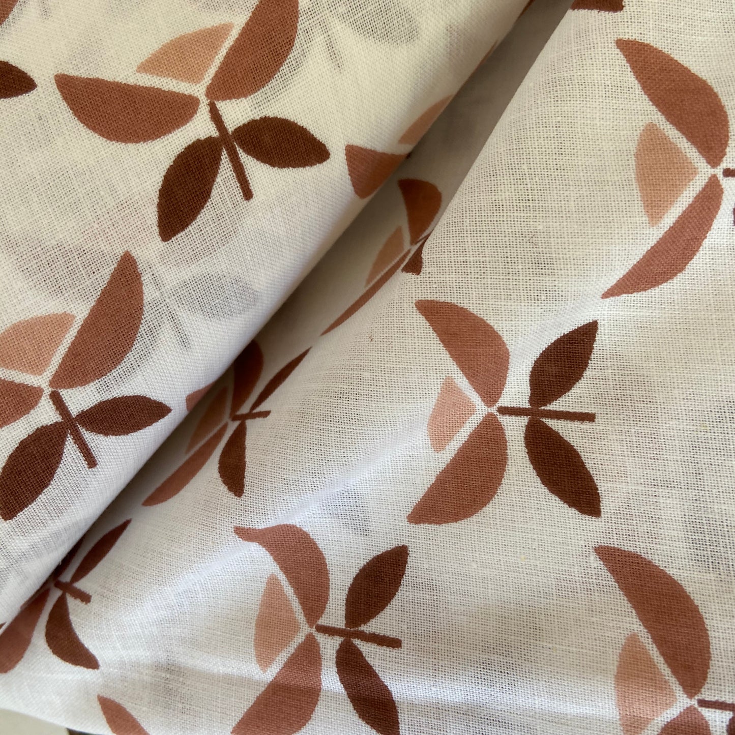 VINTAGE Cotton Sheet Fabric UNUSED Cute Design CRAFT