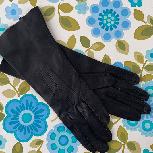 Small As New Vintage Genuine LEATHER Gloves ladies