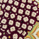 KITSCH Crochet Placemats SQUARE Vintage Dinner Table DOILIES