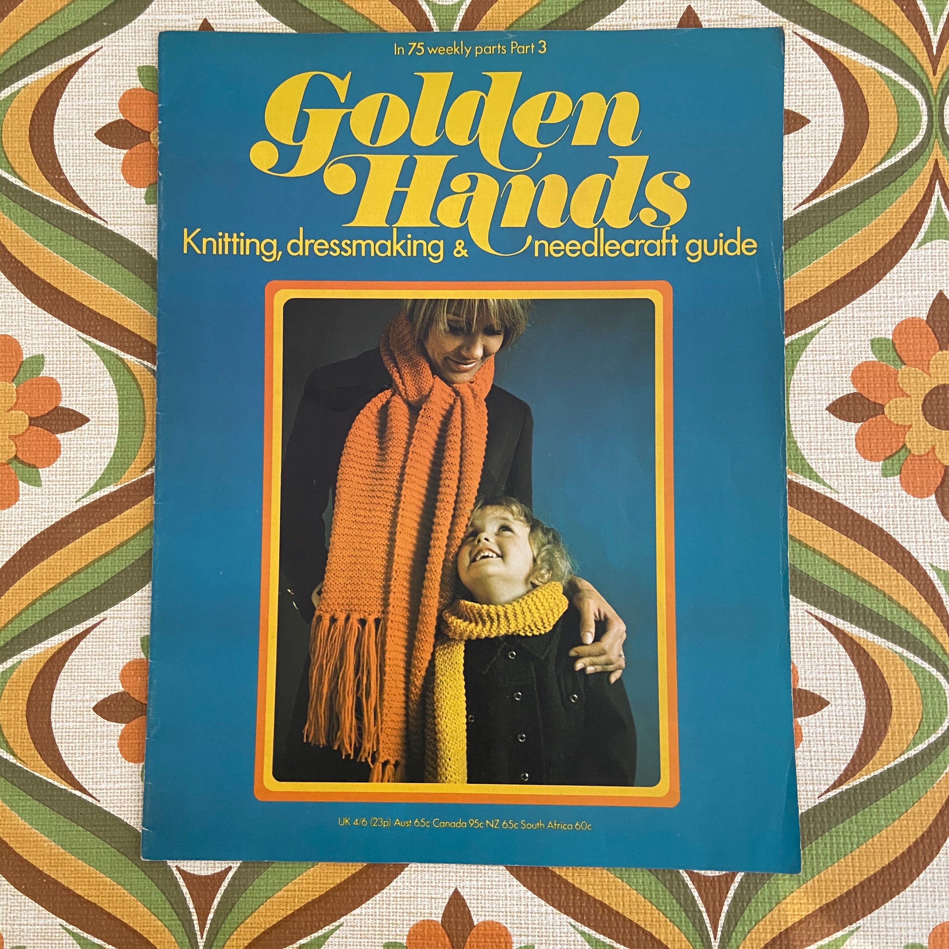 Golden Hands Crochet Knitting Needlecraft Patterns RETRO