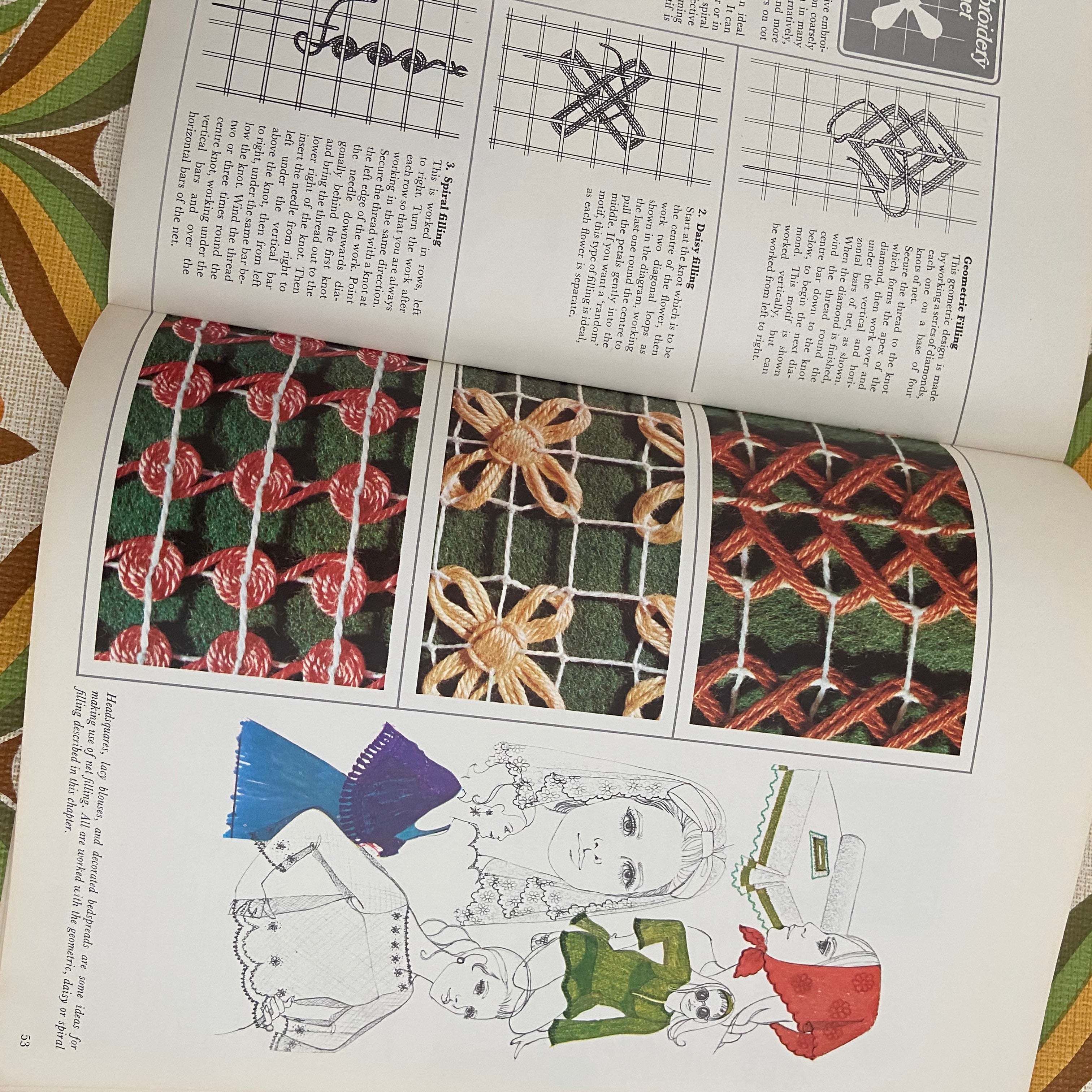 Golden Hands Crochet Knitting Needlecraft Patterns RETRO