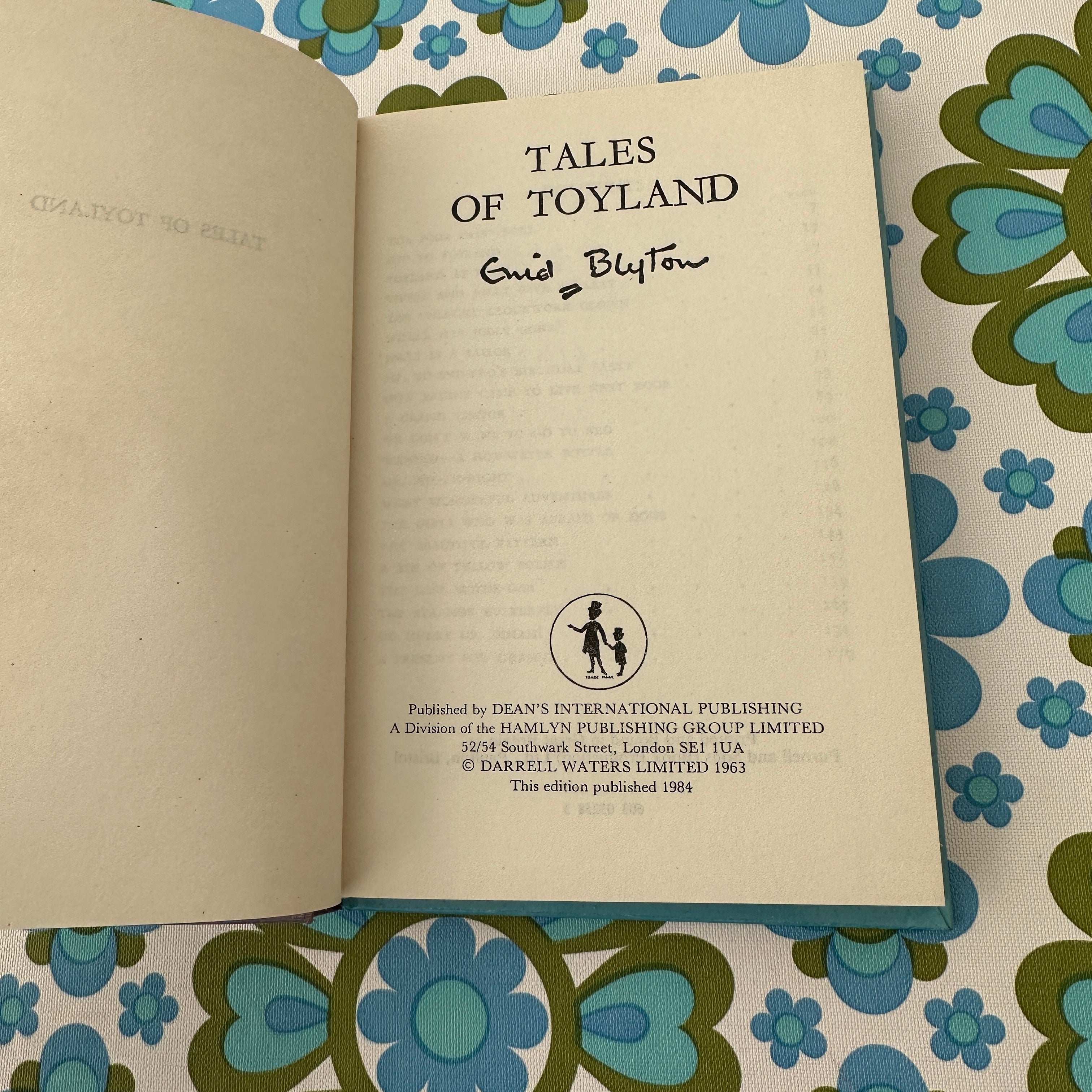 Tales of Toyland Vintage Book Enid Blyton