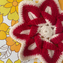 FAB Handmade Doily RED & White Pot Holder