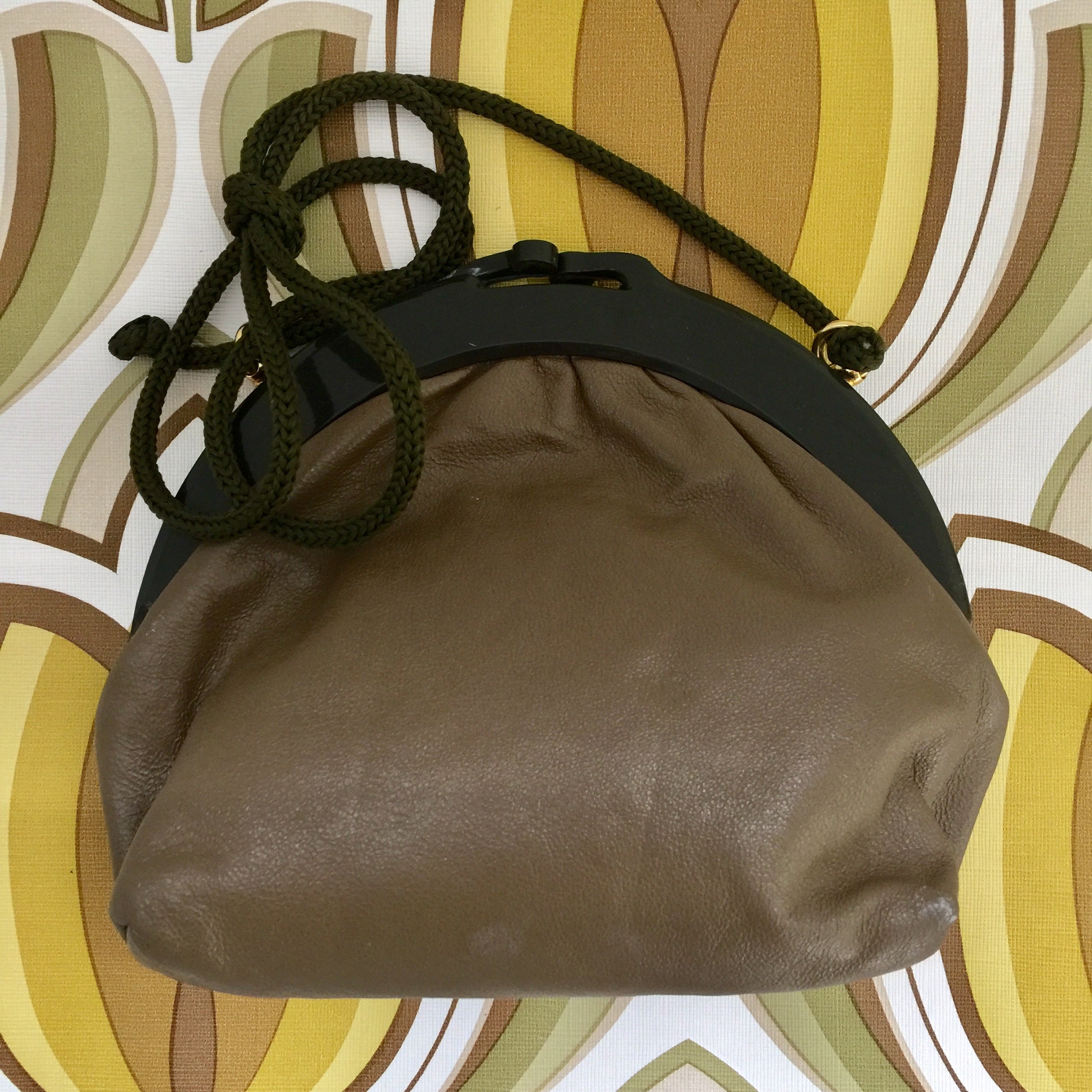 Cute Little Vintage Purse Great Shape & Size with Long Strap