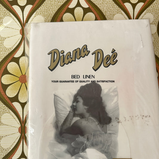 DIANA Dee Bed Linen DOUBLE Sheet Set VINTAGE Unused