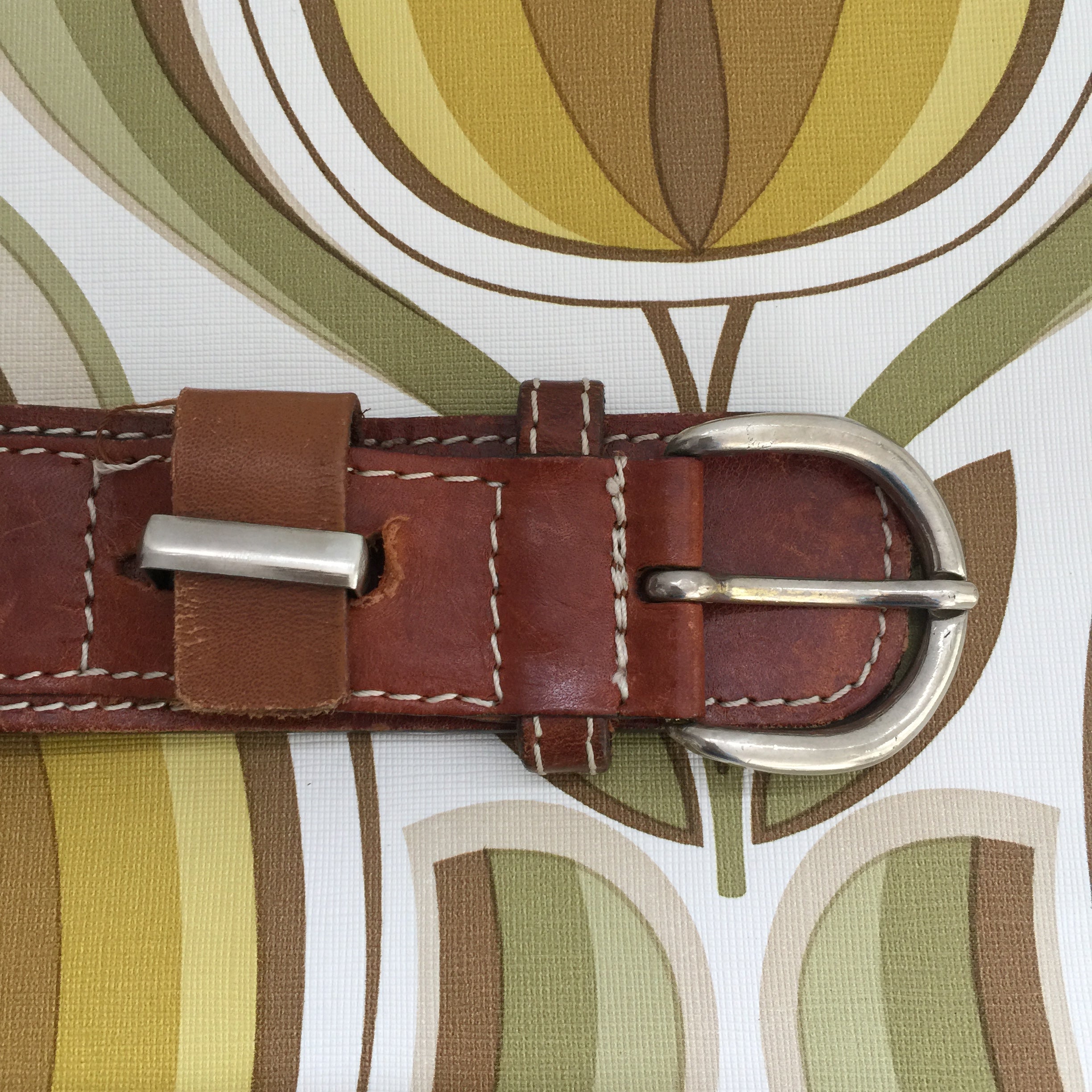 RUSTIC BROWN UNISEX BELT VINTAGE COWBOY HIPPY BOHO THRASHED – Pink Peacock