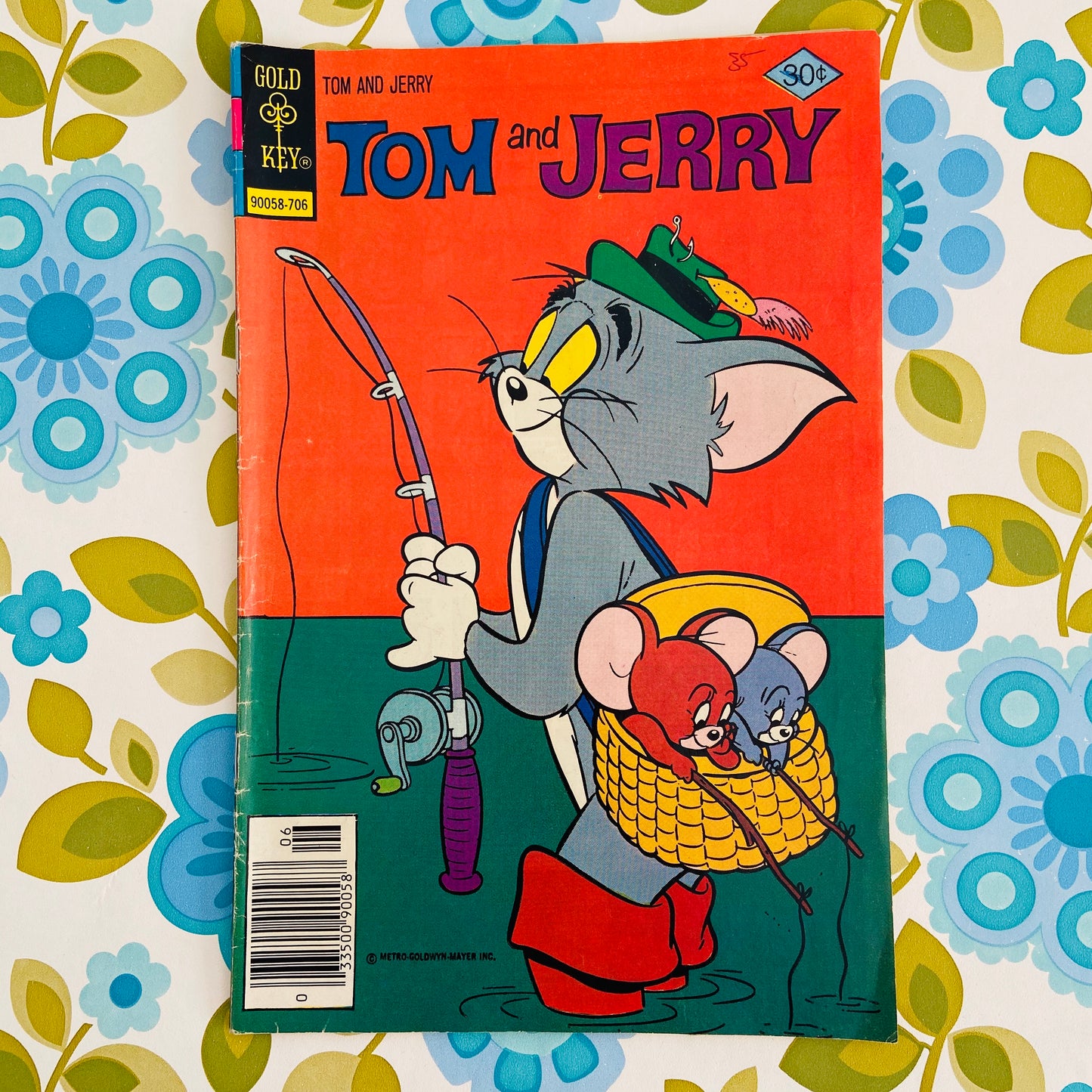 TOM & JERRY Comic 1977 Childs RETRO BOOK Good Cond