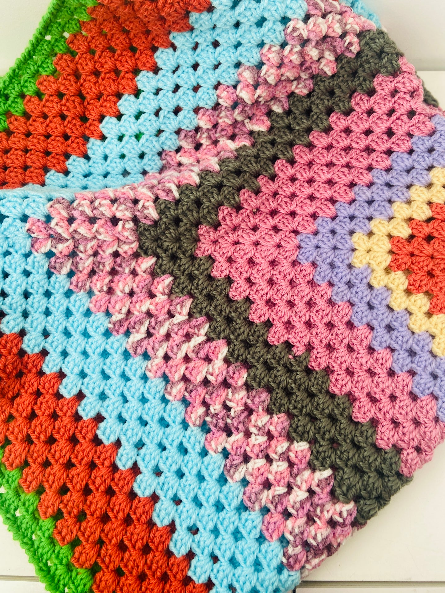 Handmade Blanket Knitted Rug