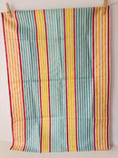 Beautiful VINTAGE Stripes Tea Towel