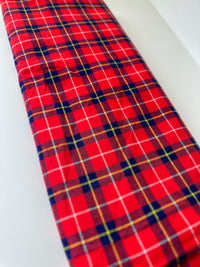 Picnic Rug Table Cloth CHECKED Reds