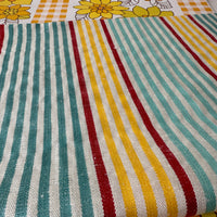 Beautiful VINTAGE Stripes Tea Towel