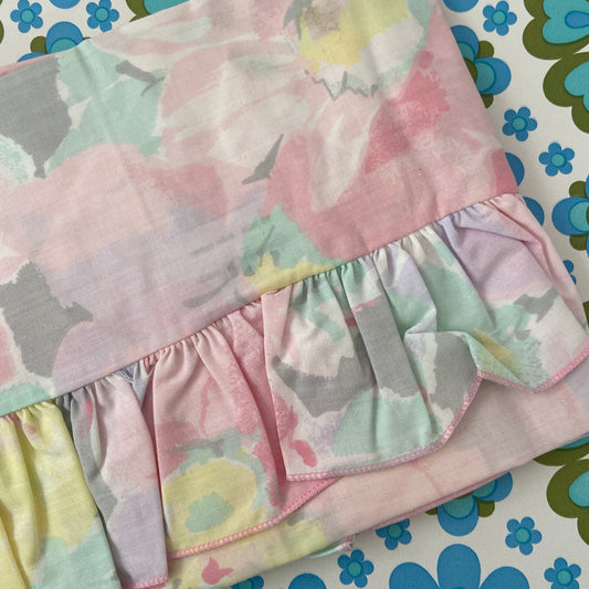 UNUSED Cotton Frilled Pillow Case