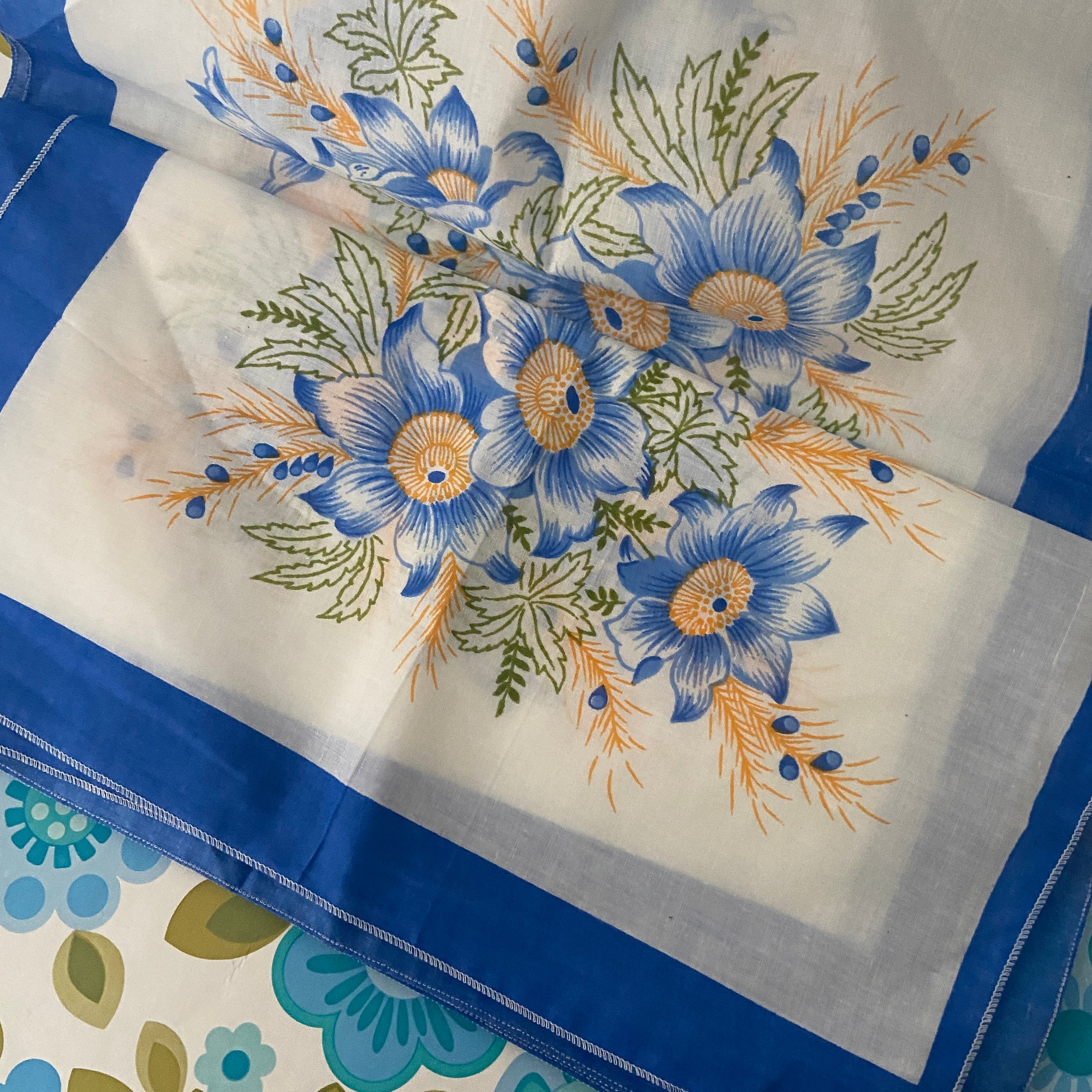 UNUSED Vintage Cotton Napkins Serviettes