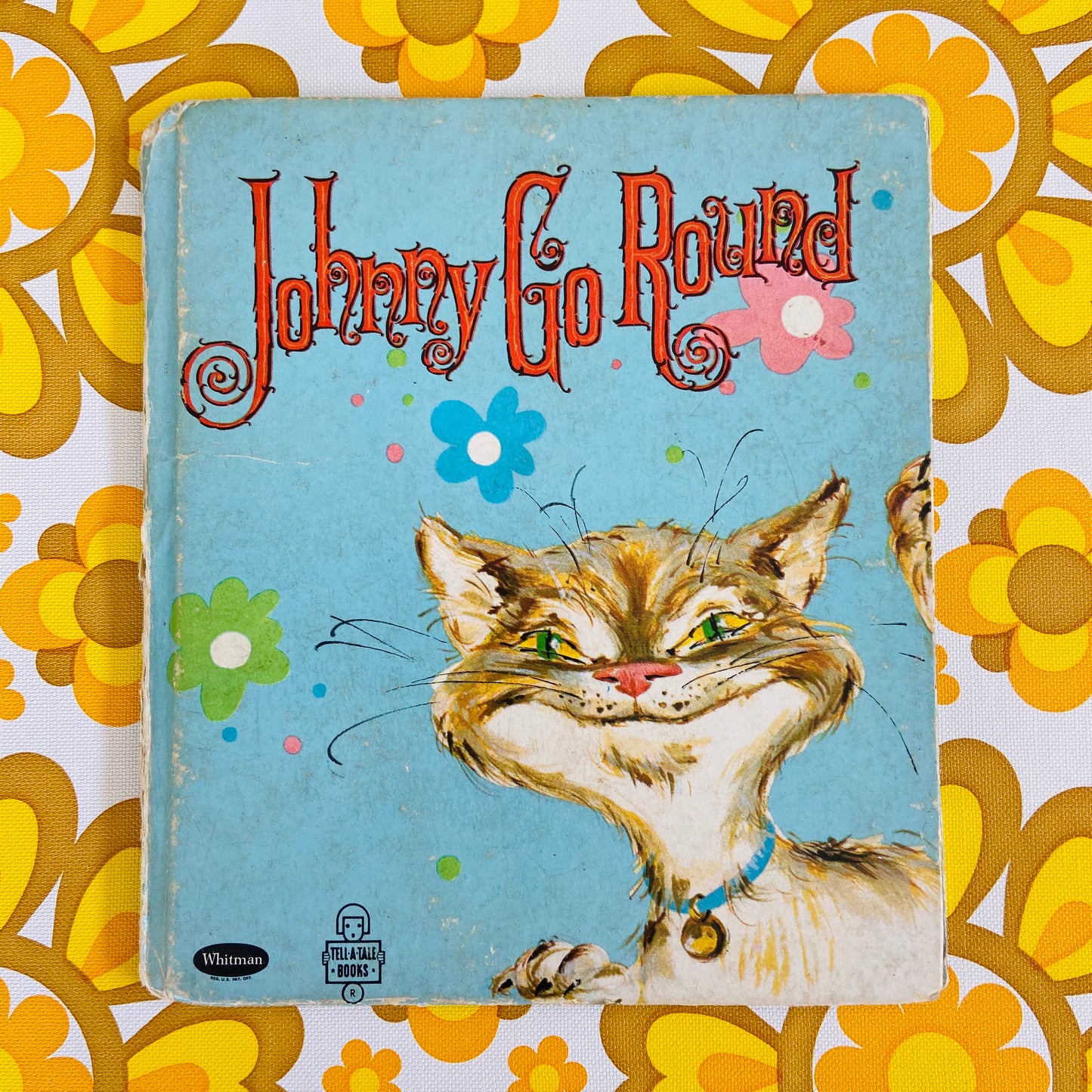 Delightful Little Vintage Children's Book Johnny Go Round Betty Ren Wright