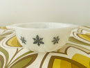 Cute Retro Vintage Pyrex Black Snowflakes