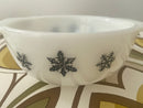 Cute Retro Vintage Pyrex Black Snowflakes