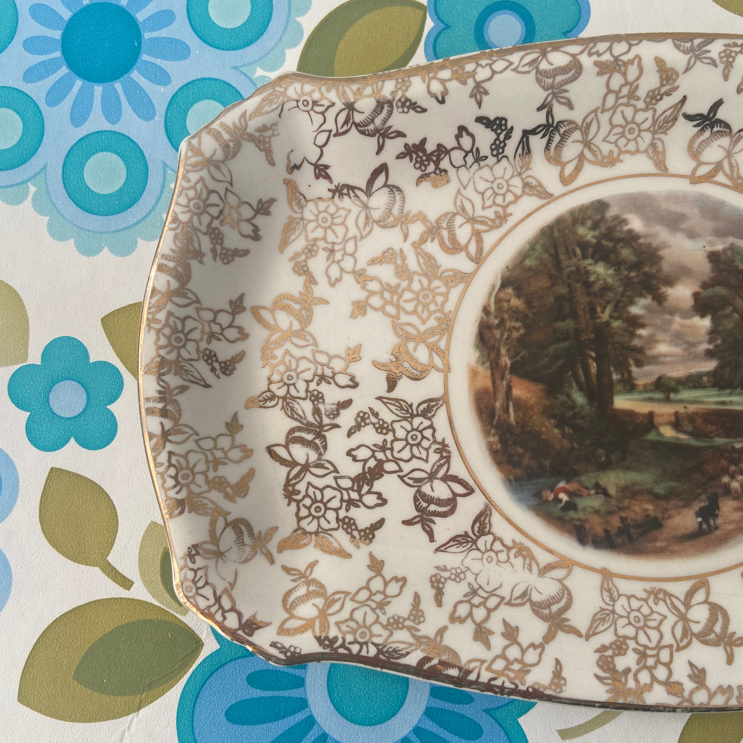 Nelson Ware Made in England Plate Collectable