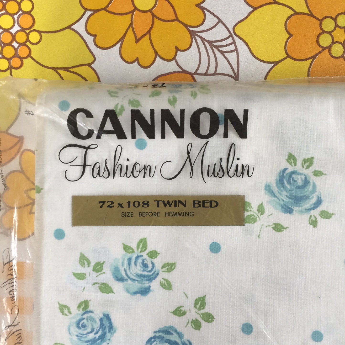 Muslin Fashion Sheet Made in USA All Cotton Twin