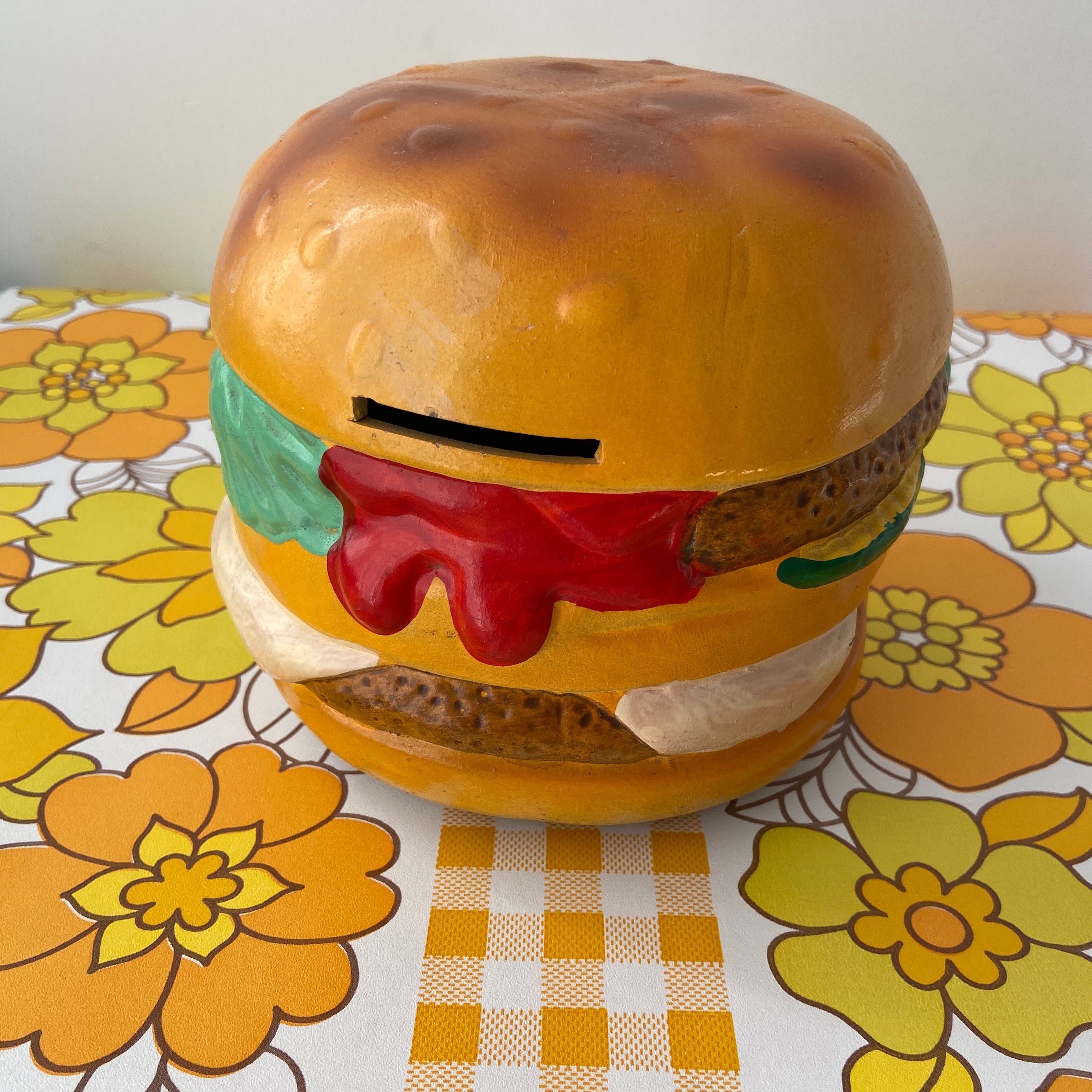 Hamburger RETRO Burger Money Box