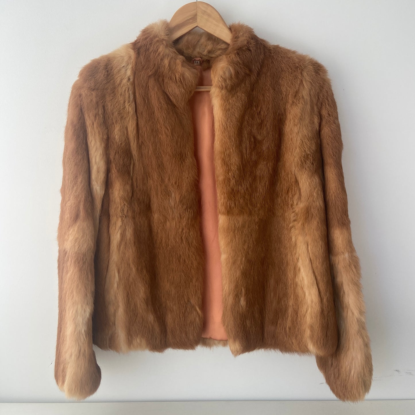 VINTAGE Fur Coat Soft & Clean Amazing Colour
