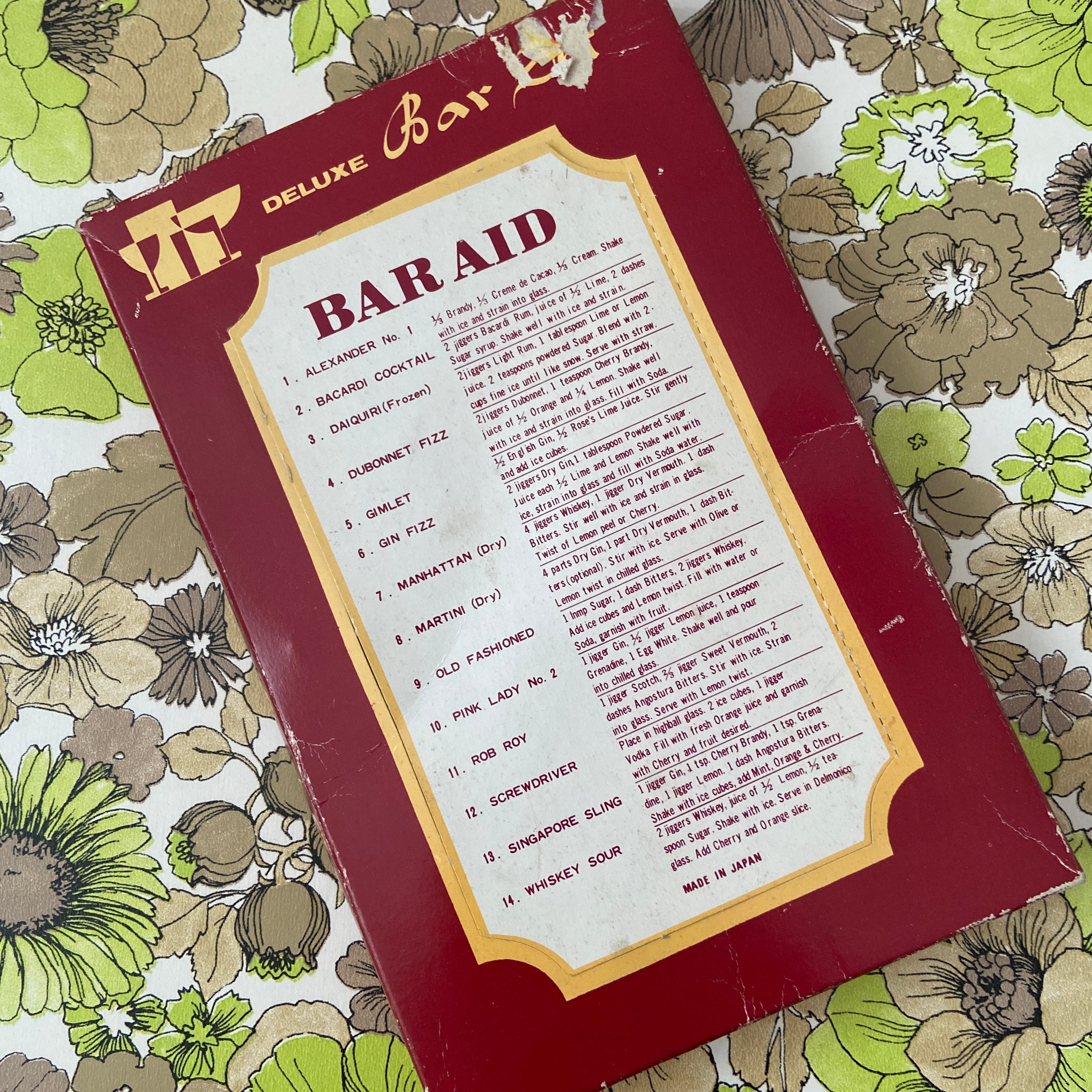 Bar Aid Boxed Set RETRO Home