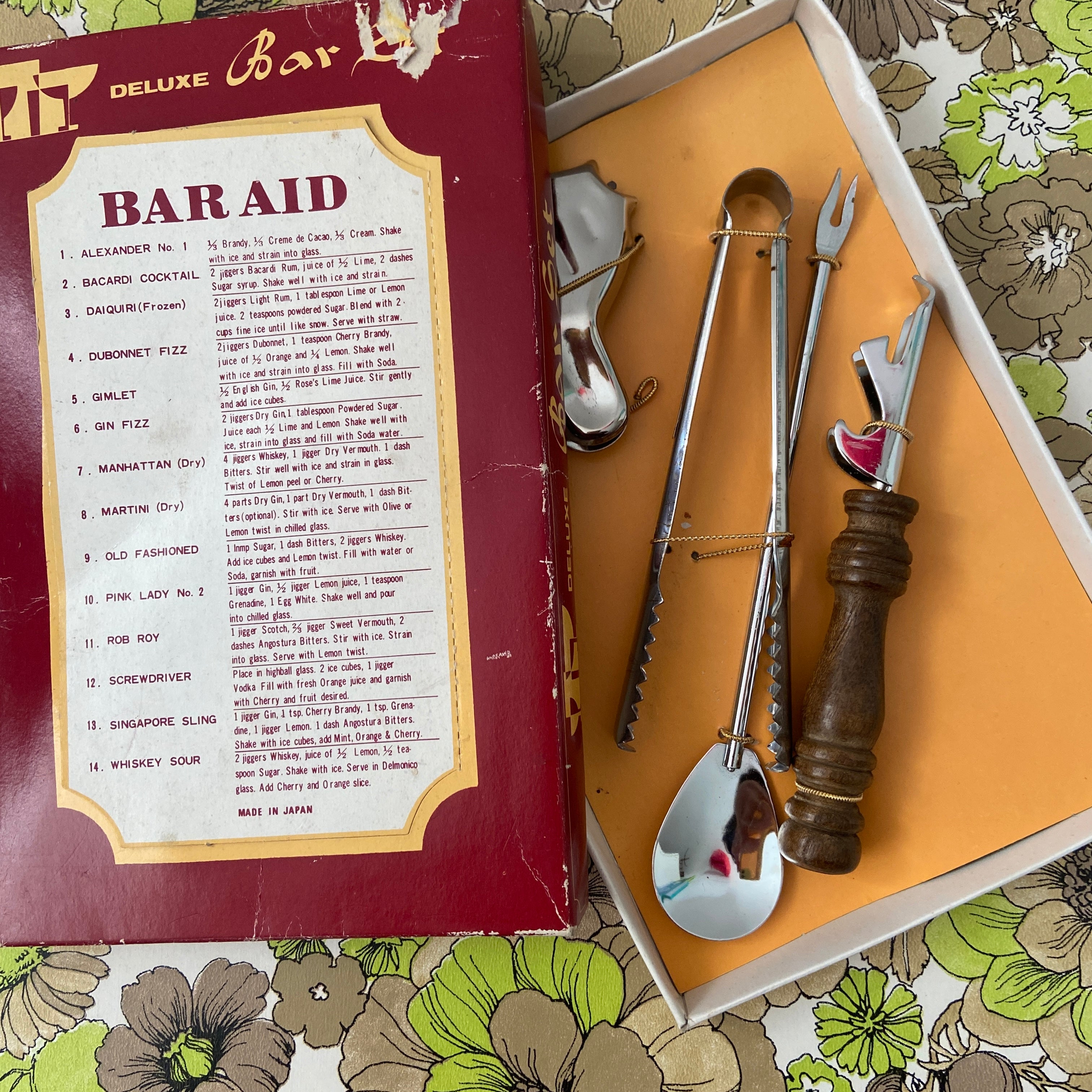 Bar Aid Boxed Set RETRO Home