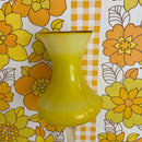 Stunning Bright Yellow Italian Art Glass Vase