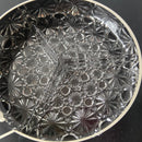 Vintage Boxed Crystal Divided Dish