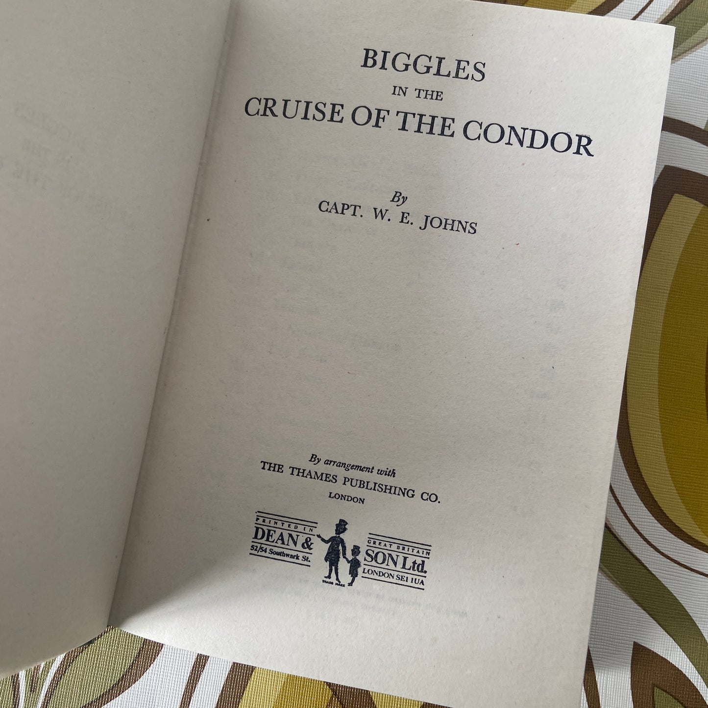 BIGGLES and The Cruise of the Condor