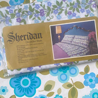 SHERIDAN Pair Pillow CASES Retro Cotton