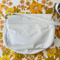 Fab Vintage Handbag W Tag  White 80's Chic