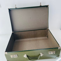 Vintage Green Suit Case STORAGE