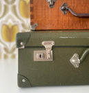 Vintage Green Suit Case STORAGE