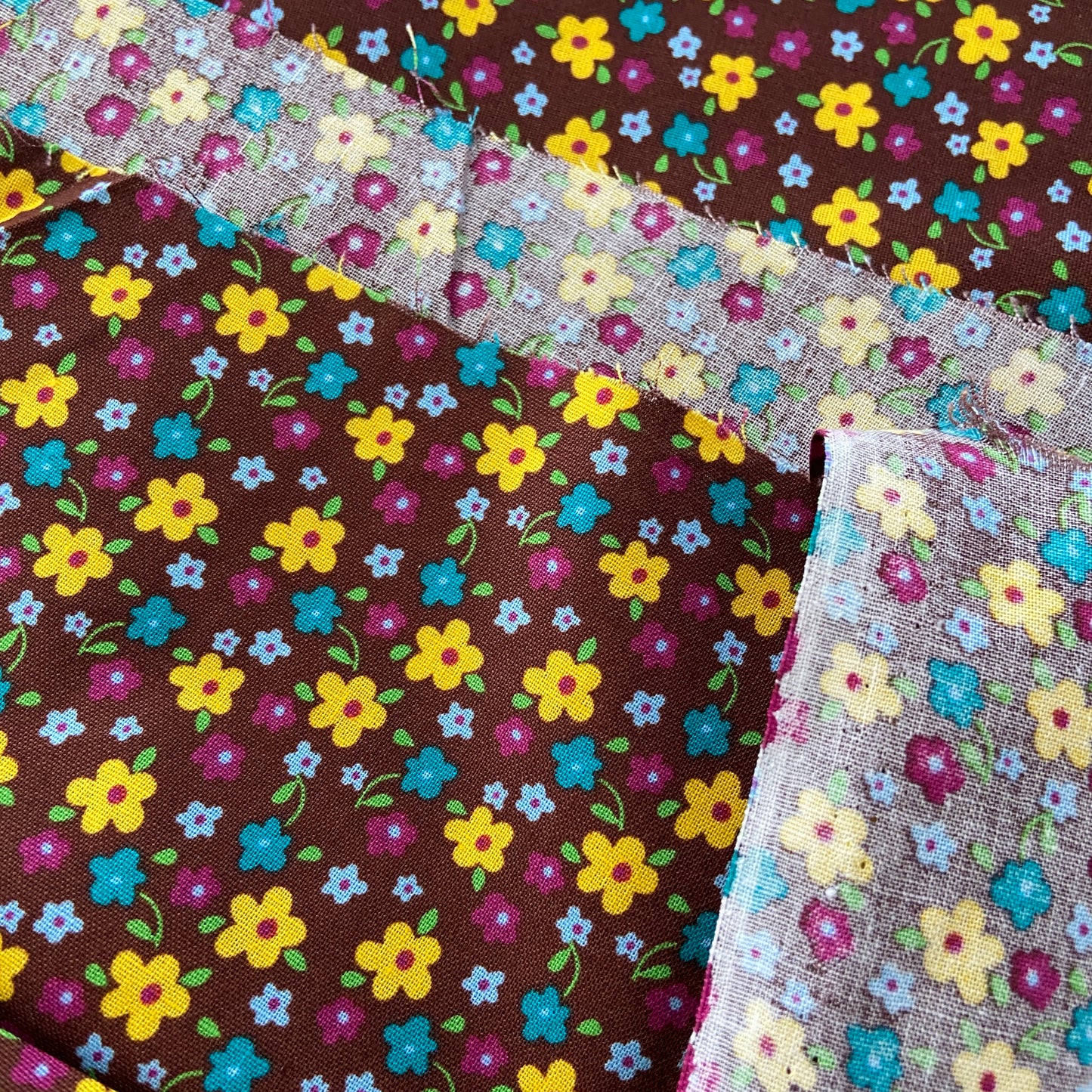 Modern FAT QUARTER High Quality New Cotton Fabric FLORAL Print Quilting