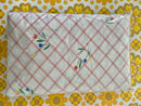 DOUBLE BED Sheet Set Pillow Cases Sheet COTTON VINTAGE