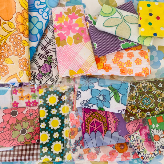 Mixed Vintage Fabric Pack