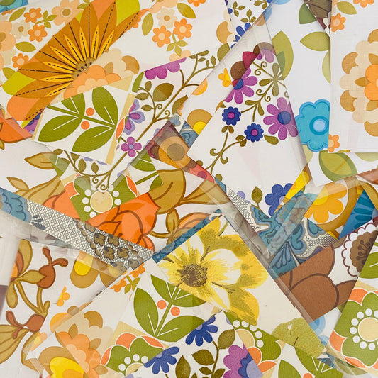 Mixed Vintage Wallpaper Craft Projects