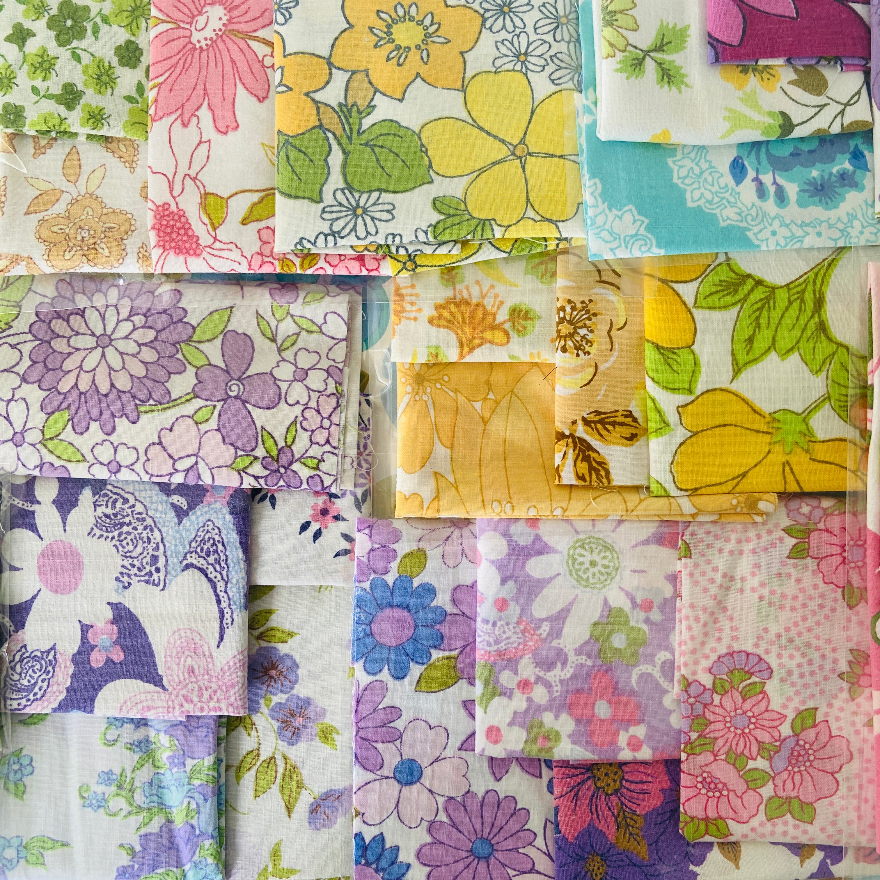 Mixed Vintage Fabric Pack