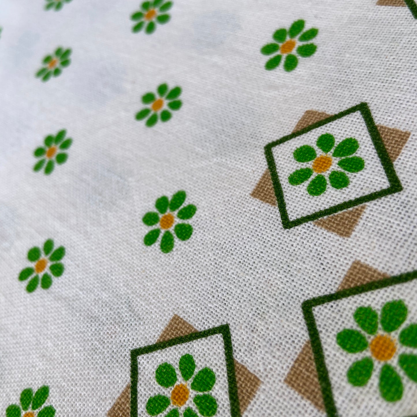 STUNNING Unused Cotton Table CLOTH Retro Dinner Party
