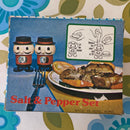 BOXED Set of Salt & Pepper Shakers Guard